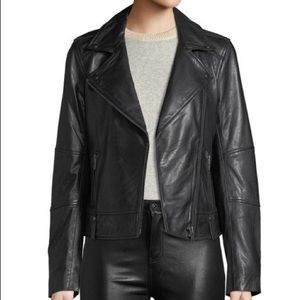Cupcakes & Cashmere Moto Leather Jacket